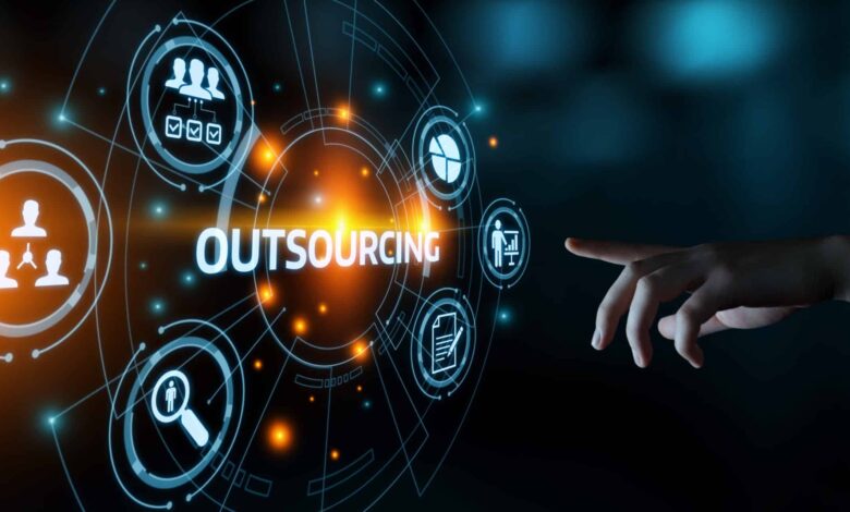 What is the importance of outsourcing services?