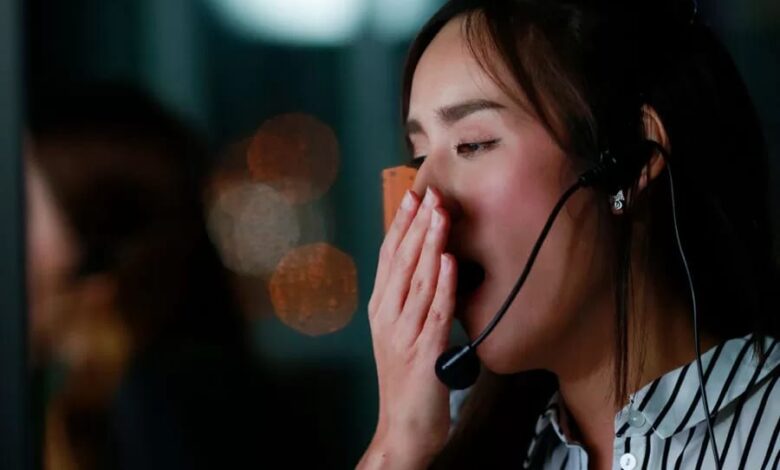 نصائح لنوم أفضل لموظفي الكول سنتر