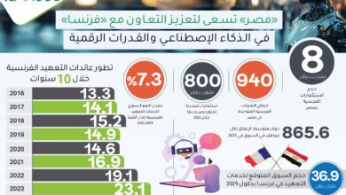 مصر تعزز التعاون مع فرنسا في الذكاء الاصطناعي والتحول الرقمي